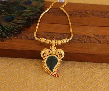 Lakshmi temple palakka necklace 2