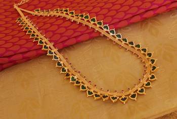 Kerala style palakka necklace 1