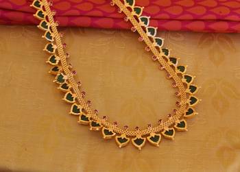 Kerala style palakka necklace 4