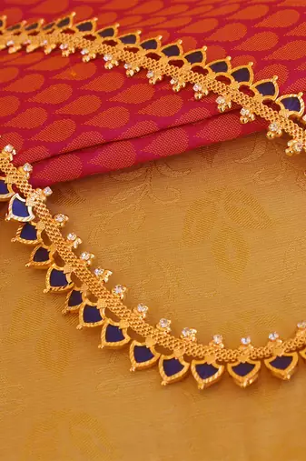 Kerala style palakka necklace