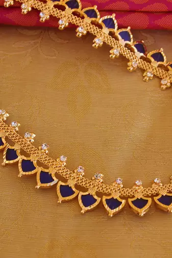 Kerala style palakka necklace