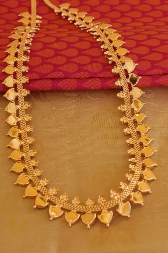 Kerala style palakka necklace
