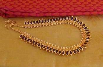Kerala style nagapadam palakka necklace 4