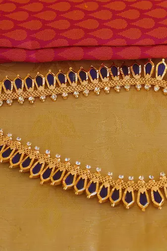 Kerala style nagapadam palakka necklace
