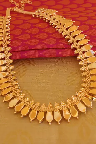 Kerala style nagapadam palakka necklace