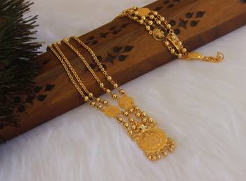Kerala style kasu coin chain necklace 2
