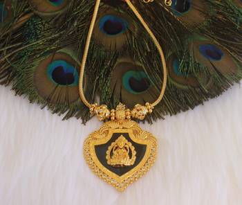 Kerala style lakshmi palakka necklace 1