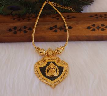 Kerala style lakshmi palakka necklace 2