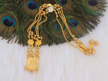Kerala style kasu coin chain necklace 4