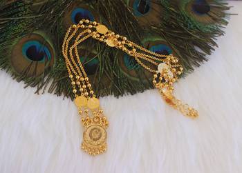 Kerala style kasu coin chain necklace 5