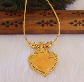 Kerala style lakshmi palakka necklace 5