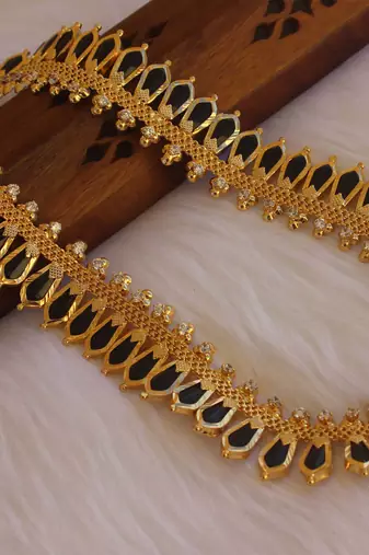 Kerala style nagapadam long necklace