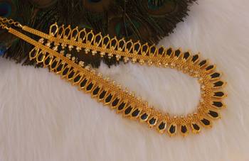 Kerala style nagapadam long necklace 3