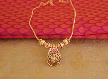Lakshmi kasu coin necklace 1