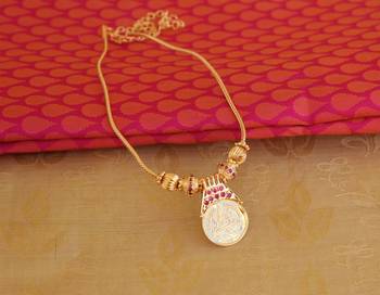 Lakshmi kasu coin necklace 2