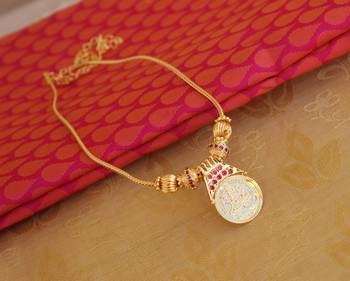 Lakshmi kasu coin necklace 3