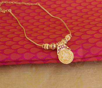 Lakshmi kasu coin necklace 4
