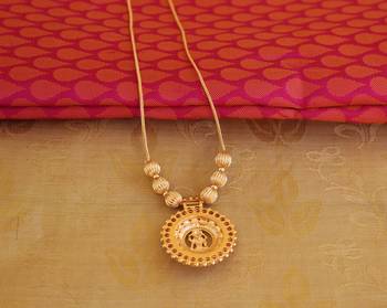 Temple lakshmi kerala style necklace 5