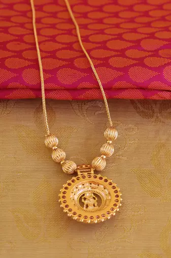 Temple lakshmi kerala style necklace