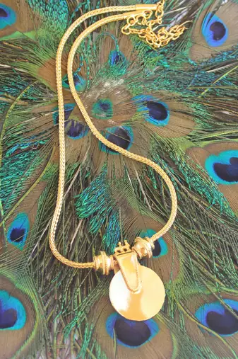 Temple kerala style lakshmi necklace