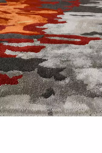 Handmade rug, wool area rug, 5x8  anti slip ideal for bedroom, living room, dining room, office rug, saraswati global.
