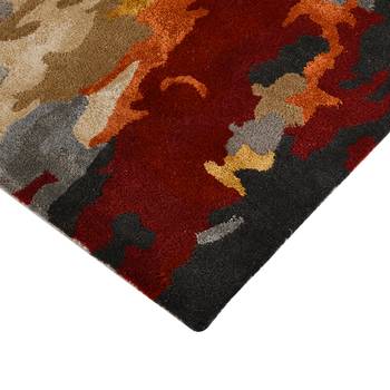 Handmade rug, wool area rug, 5x8  anti slip ideal for bedroom, living room, dining room, office rug, saraswati global. 3