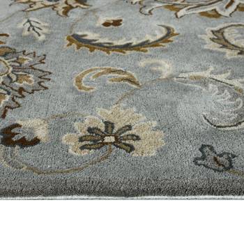Rug  area rug 8x10 feet wool anti slip cotton backing carpet ideal for bedroom living room. 3