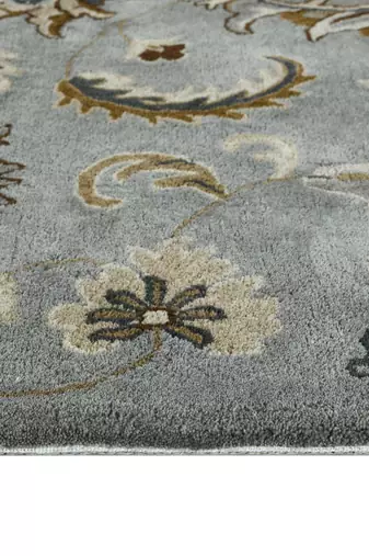 Area rug 4x6 wool anti slip cotton backing carpet ideal for bedroom living room saraswati global rug.