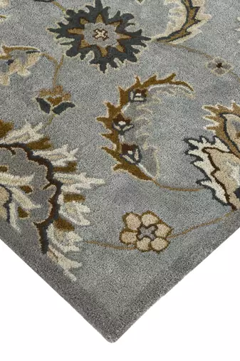Area rug 4x6 wool anti slip cotton backing carpet ideal for bedroom living room saraswati global rug.