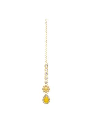 traditional kundan stone choker necklace jewellery set  5
