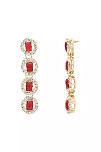 stylish design crystal diamond multi layer necklace jewellery set 