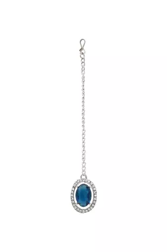 silver plated stylish design crystal diamond necklace jewellery set 