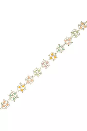 gold plated traditional floral kundan & pearl sheeshphool matha patti sheeshpatti 