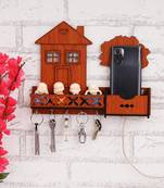 Home Multipurpose Wall Shelf/Wall Mount Key Holder