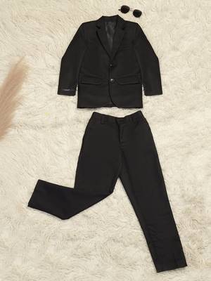 Black boys blazer suit 1
