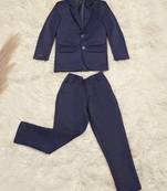 Blue boys blazer suit
