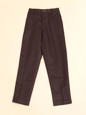 Brown boys bandhgala blazer suit 4