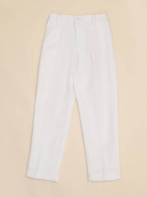White boys bandhgala blazer suit 4
