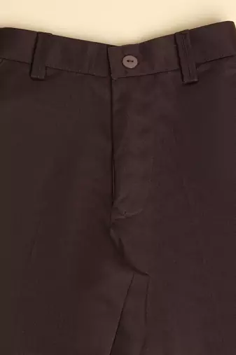 Brown kids cotton trousers