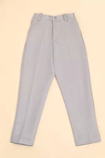 Light grey boys bandhgala blazer suit