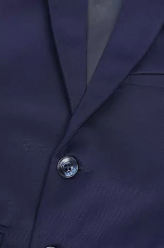 Boys blue notched lapel blazer