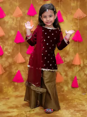 Kid1 mahira palazzo set 1