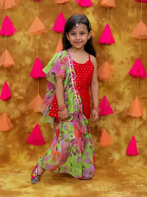 Kid1 malang mirror sharara set 3
