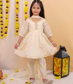 Kid1 bindu anarkali pant set