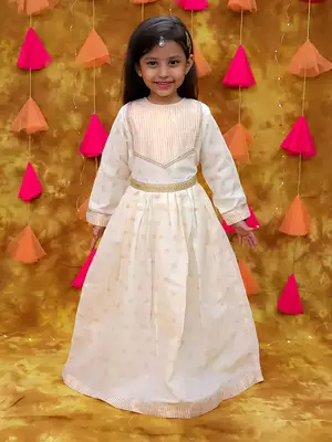 Kid1 lakshmi anarkali gown set 1