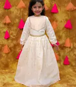 Kid1 lakshmi anarkali gown set