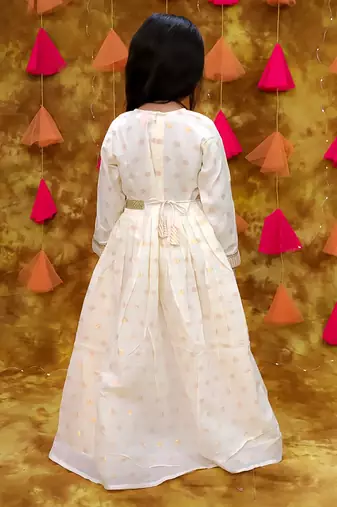 Kid1 lakshmi anarkali gown set