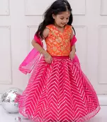 Kid1 miss glam lehenga set