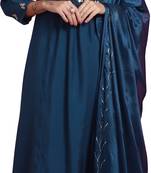 women's poly silk solid kurta & pant with dupatta