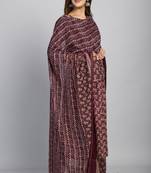 women's cotton blend jaipuri printed kurta & pant with dupatta